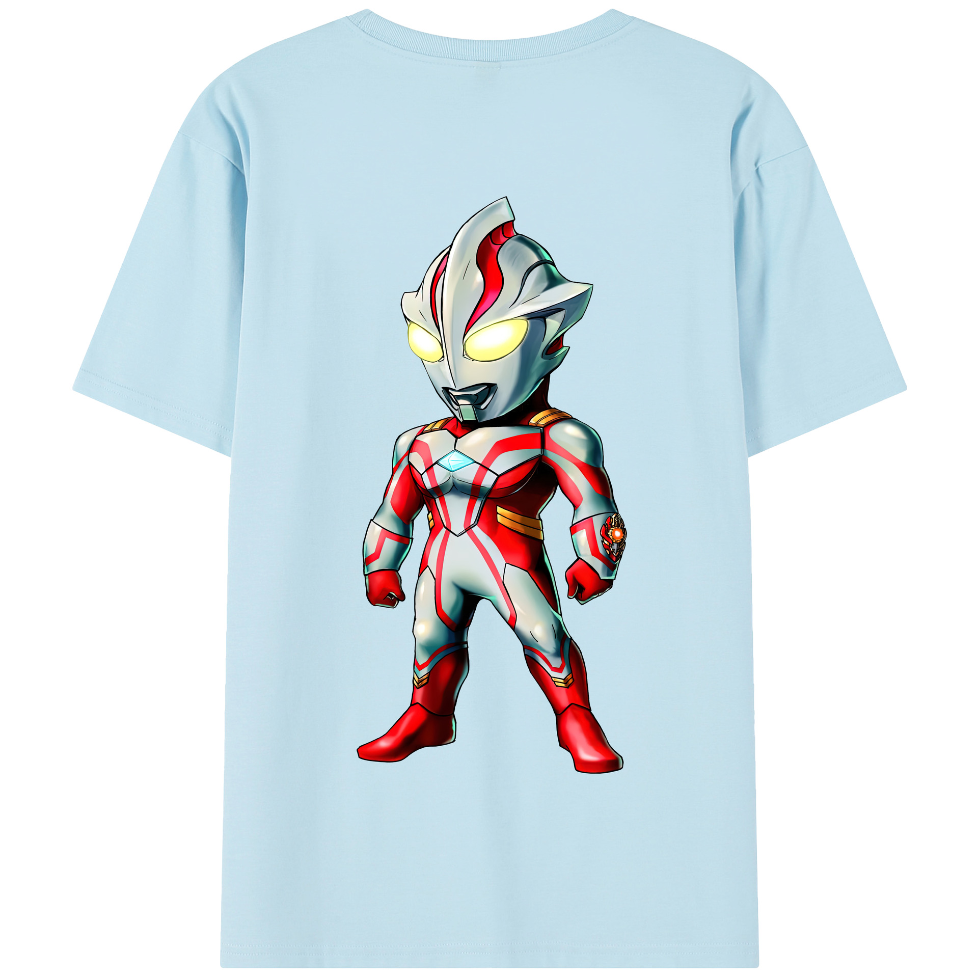（画像用） ウルトラマン Ultraman 綿100％半袖Tシャツ（背面プリント）
